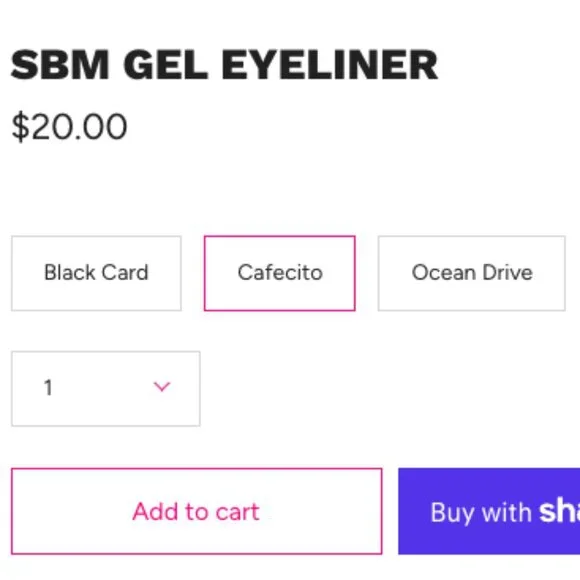 Brand New Sealed Shaina B Miami Gel Eyeliner in Cafecito - Picture 3 of 3